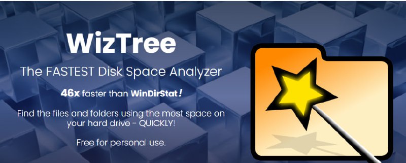 名称：磁盘分析工具 wiztree v3.37 免安装绿色版描述：一款高效的磁盘空间分析工具，能够帮助用户迅速识别并解决磁盘空间占用问题