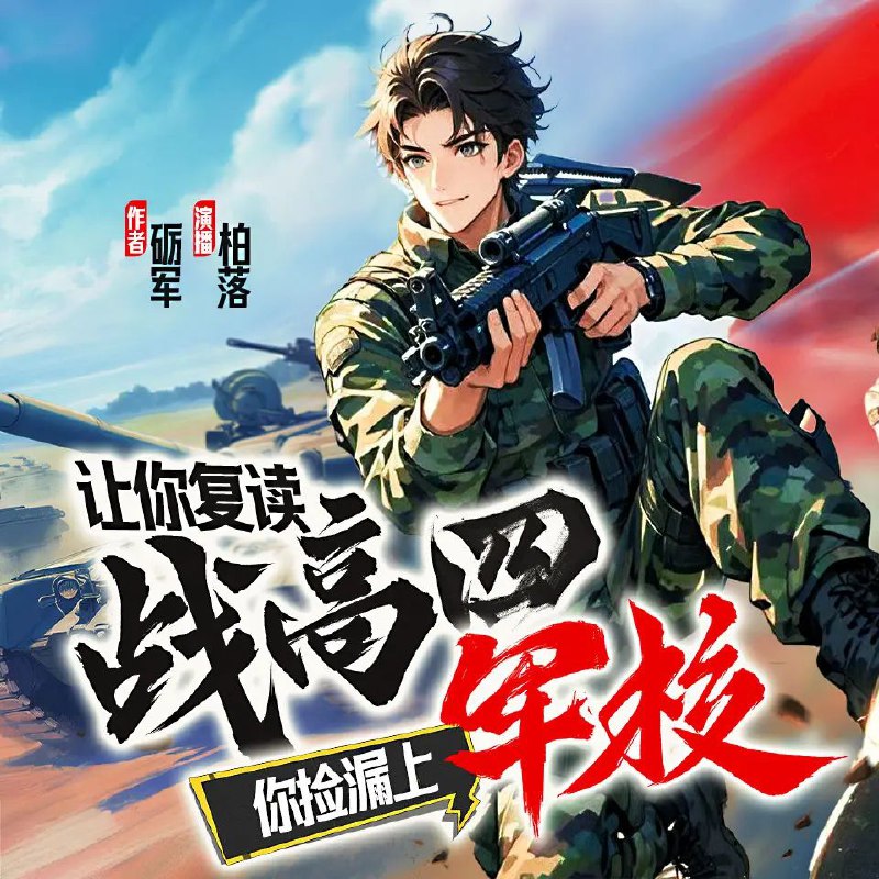 名称：多人有声剧《让你复读战高四，你捡漏上军校？》主播：柏落 1187集完描述：陈钧重生回到2012年高考志愿填报前夕