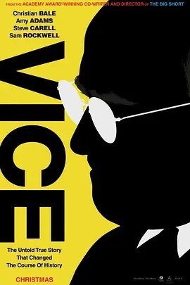 名称：副总统 Vice (2018)丨7.0分描述：导演: 亚当·麦凯 编剧: 亚当·麦凯 主演: 克里斯蒂安·贝尔 / 艾米·亚当斯 / 史蒂夫·卡瑞尔 / 山姆·洛克威尔 / 娜奥米·沃茨 / 更多... 类型: 剧情 / 喜剧 / 传记 / 历史 制片国家/地区: 美国 语言: 英语 上映日期: 2018-12-25(美国) 片长: 132分钟 又名: 为副不仁(港/台) / 位居次席 / Cheney / Backseat IMDb: tt6266538 剧情简介 曾拍《大空头》（The Big Short）聚焦美国次贷危机的导演亚当·迈凯（Adam McKay）日前与派拉蒙签约，将导演一部讲述美国前副总统迪克·切尼（Dick Cheney）故事的传记片