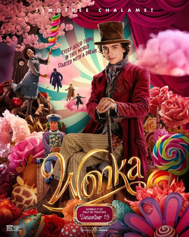 名称：【4K 英语中字 提莫西·查拉梅】旺卡 Wonka (2023)描述：影片聚焦经典之作《查理和巧克力工厂》的主人公威利·旺卡（提莫西·查拉梅 饰），这位年轻且天赋异禀的发明家、魔术师、巧克力制作师，是如何经历奇幻冒险，成长为观众挚爱的巧克力工厂掌门人的故事