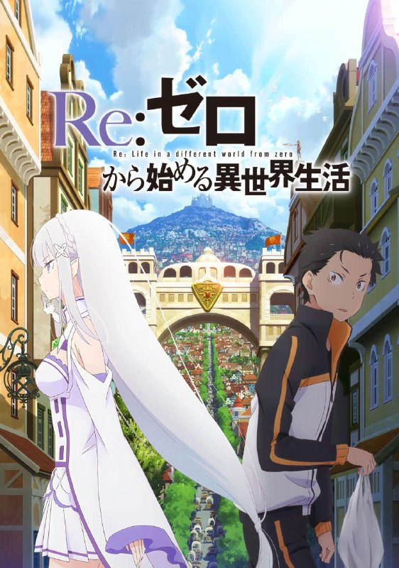 名称：【日漫】Re：从零开始的异世界生活 更至第三季06集 全3季+OVA 日语简中 动漫国字幕组 1080P描述：在从便利商店回家的路上，突然被异世界召唤的少年菜月昴