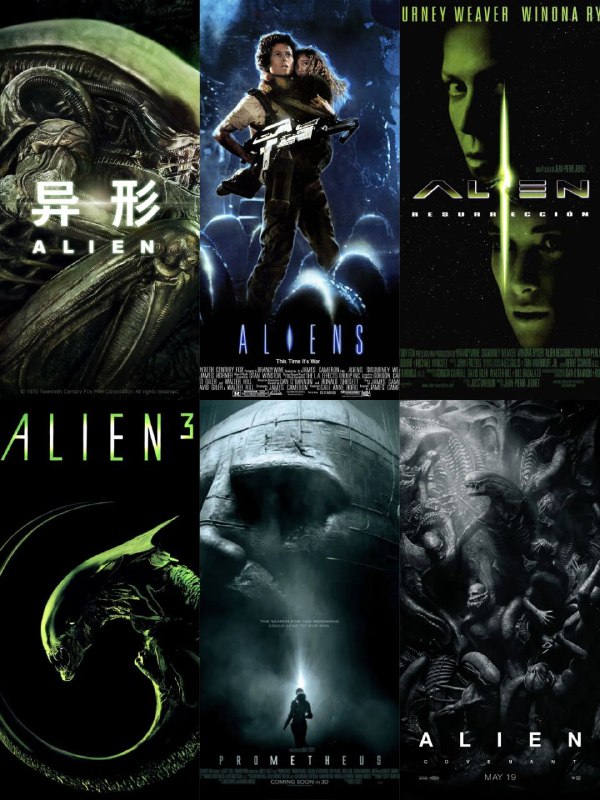 名称：《异形》《铁血战士》系列合集 【蓝光1080P】【国英双语】【内封特效字幕】【85.5GB】描述：未来的世界，人类已能轻松穿梭于星际之间，在太空中展开商业活动
