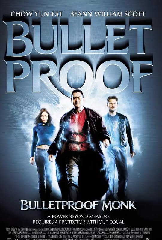 名称：防弹武僧 Bulletproof Monk (2003)外挂中文字幕(17.3G)描述：一卷神秘的中国古代卷轴，由于蕴藏着巨大的力量，邪恶的坏蛋们个个都想得到它来统治世界；一个来自中国西藏的无名武僧(周润发 饰)，为了保护着卷卷轴，一直过着颠沛流离的生活 