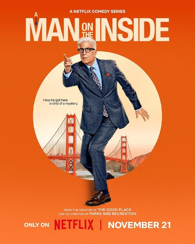 名称：新手老卧底 A Man on the Inside (2024) 全8集【NF版本 1080P 内封简繁英多国字幕】描述：退休教授查尔斯在妻子离世、无所事事的一年后，应征了私家侦探朱莉的线人广告，潜入三藩市一家养老院秘密调查一起珠宝失窃案