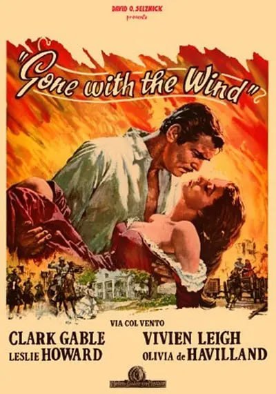 名称：乱世佳人 Gone with the Wind (1939)描述：美国南北战争前夕，南方农场塔拉庄园的千金斯嘉丽（费雯·丽 Vivien Leigh 饰）爱上了另一个农场主的儿子艾希礼（莱斯利·霍华德 Leslie Howard 饰），遭到了拒绝，为了报复，她嫁给了自己不爱的男人，艾希礼妻子梅兰妮（奥利维娅·德哈维兰 Olivia de Havilland 饰）的弟弟查尔斯