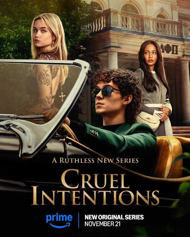 名称：危险性游戏 Cruel Intentions (2024) 全8集【Amazon版本 4K/HDR 内封简繁英多国字幕】描述：一对继姐弟/兄妹为了维持社交形象，不惜去做一切事情，包括勾引美国副总统的女儿