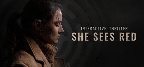 名称：《她看到红色/She Sees Red - Interactive Movie》 真人互动更新新版描述：关于这款游戏《她看见红色》是一部互动的真人惊悚片，充满了戏剧性、暴力和责任