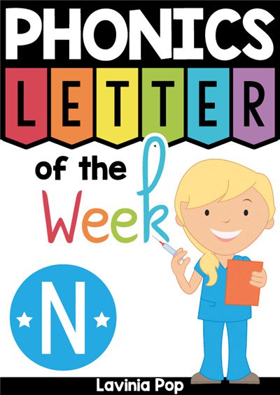 名称：儿童自然拼读字母书《Phonics Letter Of The Week》描述：字母书《Phonics Letter of the week》共26册，每册87页，总2262页，北上广N多国际学校和幼儿园都在用，适合4-7岁，英语零基础也可以开始用