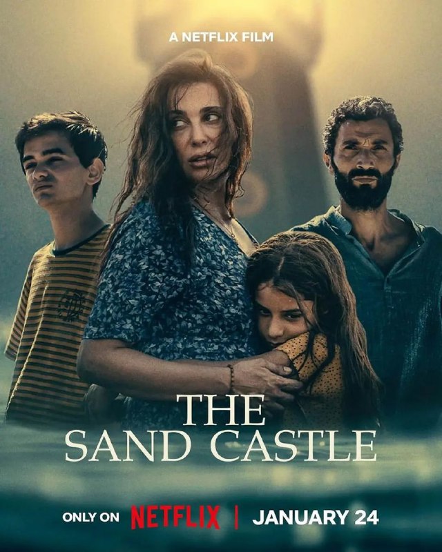 名称：孤海沙堡 / The Sand Castle [2024][悬疑惊悚]描述：《孤海沙堡》是一部2024年上映的黎巴嫩、阿联酋、美国合拍电影