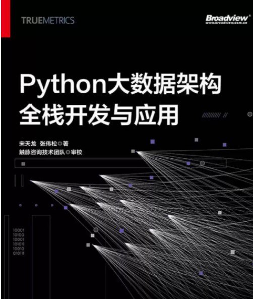 名称：《Python大数据架构全栈开发与应用》学Python必备[pdf]描述：《Python大数据架构全栈开发与应用》介绍了如何使用Python实现企业级的大数据全栈式开发、设计和编程工作，涉及的知识点包括数据架构整体设计、数据源和数据采集、数据同步、消息队列、关系数据库、NoSQL数据库、批处理、流处理、图计算、人工智能、数据产品开发