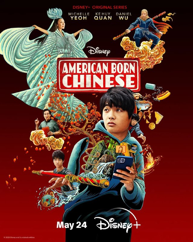 #夸克云盘联合投稿#夸克云盘发布频道资源名称：西游ABC 第一季 American Born Chinese Season 1 (2023) 8集全 中英双字描述：导演: 德斯汀·克里顿 / 刘玉玲编剧: 游朝凯 / 游朝敏 / Gene Luen Yang主演: 杨紫琼 / 关继威 / 吴彦祖 / 王班 / 杨雁雁 / 黄经汉 / 刘敬 / 姜晋安 / 吴汉章 / 许玮伦 / 西德尼·泰勒 / 钱信伊 / 柳波 / 卢燕 / 欧阳万成 / 伦纳德·吴 / 斯坦尼·布莱登 / 马蒂·马 / 德里克·耶茨类型: 喜剧 / 动作 / 奇幻制片国家/地区: 美国语言: 英语首播: 2023-05-24(美国)季数: 1集数: 8又名: 美生中国人 / 美国出生的中国人 / ABC大话西游 / ABCIMDb: tt15552018　　王谨是一个普通的ABC青少年，他的高中生活和他的移民家庭生活杂乱无章，当他在学校认识了一位新同学，自己被牵扯进一个新世界