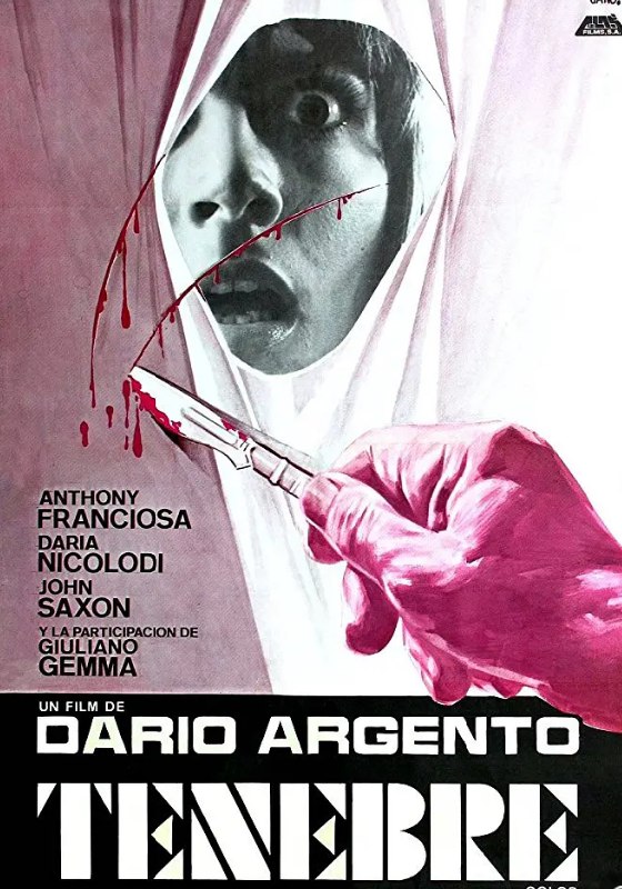名称：黑暗 Tenebre (1982) 2160 无损4K 中字描述：　　美国作家彼得•尼尔(Anthony Franciosa 饰)善写恐怖惊悚小说，其作品风靡欧洲各国