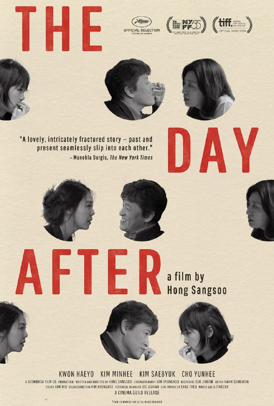 名称：之后 / The Day After / 情今以后(港) / 那天以后(台) / 그 후 (2017) 外挂中字描述：已婚男奉完（权海骁 饰）与在出版社工作的女人相爱，但最近两人分开了，他感到十分痛苦