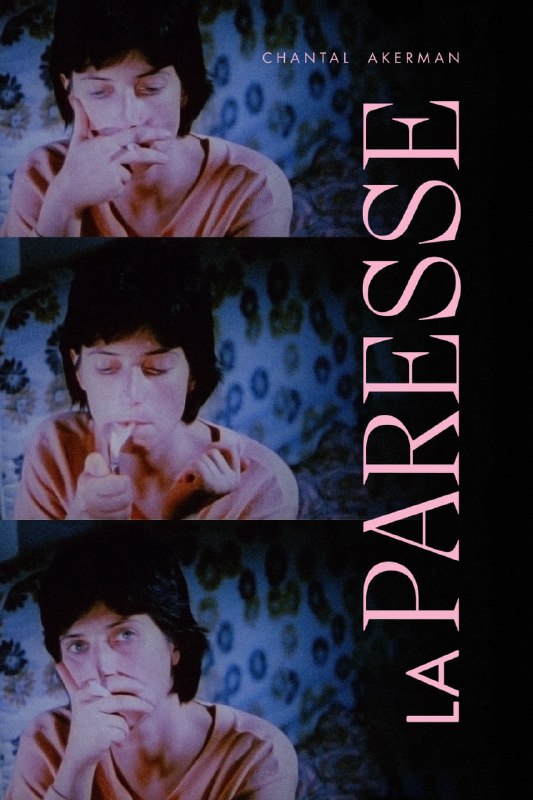 名称：1986 怠惰女子的肖像 / Portrait d'une paresseuse / La paresse 1080i | BDremux (Capricci)(FRA) 内嵌英字描述：Akerman’s contribution to the anthology film Seven Women, Seven Sins (which also features shorts by the formidable Helke Sander, Bette Gordon, and Valie Export) is an amusing portrait of the director trying to overcome her own laziness (i.e., to get out of her bed by noon) in order to make her film about sloth, all while her partner Sonia Wieder-Atherton is hard at work. (The scenario produces Akerman’s oft-quoted line, “In order to make cinema, one must get out of bed.”)链接：