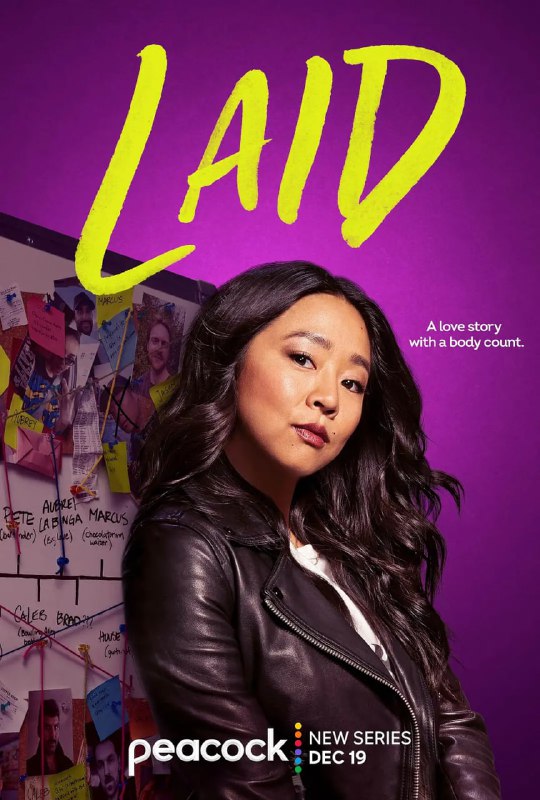 名称：床伴要你命 Laid (2024)  1080p中英双语  更至01描述：　　讲述一个女人发现她以前的爱人们在以不寻常的方式死去，她必须在好朋友的帮助下清算自己的情史、每一个睡过的人