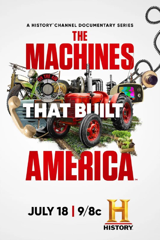 名称：造就美国的机器 第一季 The Machines That Built America Season 1 (2021)描述：在本片中，观众们将会看到世界最著名的发明家们，包括尼古拉·特斯拉、威廉·哈利、亚历山大·格雷厄姆·贝尔、邓肯·布莱克、阿朗佐·德克尔等，了解他们的竞争对手，并在他们寻求改变人类的生活、科技的突破过程中，了解背后这些胜利或是失败的发展故事