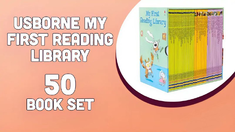 名称：Usborne分级读物《我的第一个图书馆 My First Reading Library (课本+练习册+音频) 》描述：由英国著名出版社Usborne出版的经典儿童英语启蒙系列，采用综合自然拼读法，结合字母和发音，创造出富有想象力的押韵故事，帮助孩子们在轻松愉快的阅读中打下坚实的英语基础