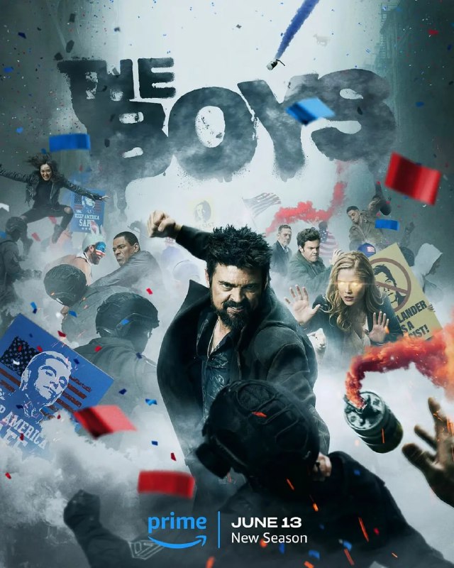 名称：黑袍纠察队 第四季 The Boys Season 4 (2024) 全8集【Amazon版本 4K/HDR 内封简繁英多国字幕】描述：在第四季中，世界正处于崩溃的边缘