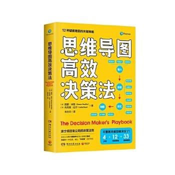 名称：《思维导图高效决策法》（来自波士顿咨询公司的决策法则，一本实践者写给实践者的决策指南）描述：《思维导图高效决策法》源自波士顿咨询公司的决策法则，是一本专为实践者打造的决策指南