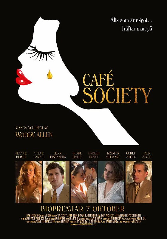 名称：*豆瓣: 7.2喜剧/爱情* 咖啡公社 Café Society (2016) 情迷声色时光(港)/美国/*5.5G*[1080P][中文字幕]描述：故事发生在二十世纪三十年代，懵懂青年鲍勃（杰西·艾森伯格 Jesse Eisenberg 饰）前往好莱坞投奔在那里混得风生水起的舅舅菲尔（史蒂夫·卡瑞尔 Steve Carell 饰），在菲尔的引荐下，鲍勃结识了名为瓦妮（克里斯汀·斯图尔特 Kristen Stewart 饰）的可爱姑娘