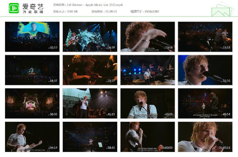 #夸克云盘联合投稿#夸克云盘发布频道资源名称：【1080P】Ed Sheeran - Apple Music Live 2023描述：【1080P】Ed Sheeran - Apple Music Live 2023链接: 