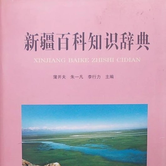 名称：新疆百科知识辞典描述：《新疆百科知识辞典》是一本全面介绍新疆地区的权威性辞典，由蒲开夫、朱一凡、李行力主编，陕西人民出版社于2006年出版