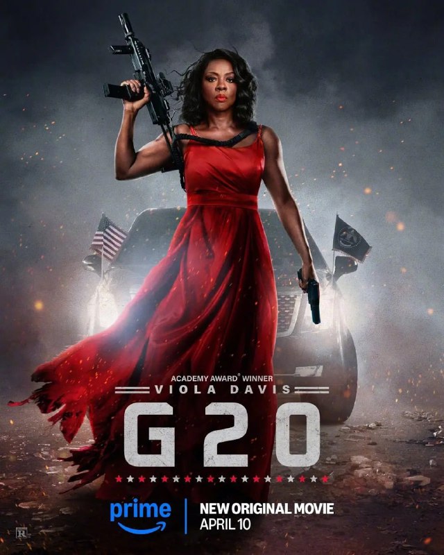 名称：G20峰会 G20 (2025) 【Amazon. 4K/DV/HDR】【 内封简繁英多国字幕】.描述：影片虚构的G20峰会被恐怖分子破坏，戴维斯饰演的美国总统泰勒·萨顿，必须倾尽治国之道和军事经验来保护她的家人、她的同僚领袖，当然还有整个世界