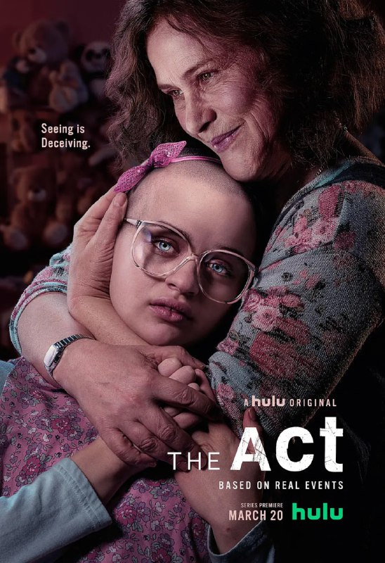 名称：恶行 The Act (2019)描述：Hulu正式预订真实罪案诗选剧《恶行 The Act》，该剧由Nick Antosca（《零异频道 Channel Zero》主创）和Michelle Dean创作﹑首季由Laure de Clermont-Tonnerre负责执导