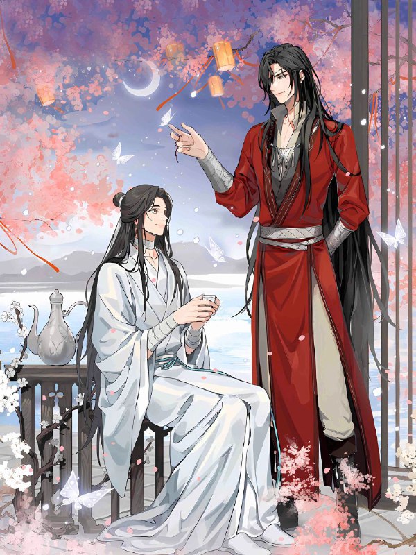 名称：天官赐福 第1-2季[含动漫 小说 广播剧 漫画]描述：半月关之事告一段落,谢怜受神武大帝君吾的传唤回天庭述职,却意外得知有神官在鬼市附近施法求救而鬼市如今的主人“血雨探花“花城,正是七日前突然辞别的红衣少年三郎,此事疑点重重,谢怜白愿请命,与风师青玄、东方武神郎千秋一同秘访鬼市探查真相……链接：