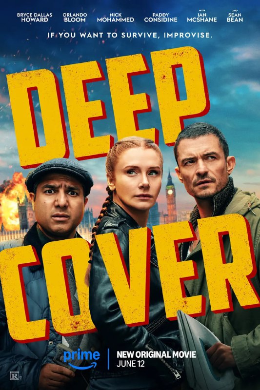 名称：即兴卧底 Deep Cover (2025)【Amazon. 4K.HDR】【 内封简繁英多国字幕】【喜剧/犯罪】描述：故事发生在伦敦，讲述了三位即兴演员被警方雇佣