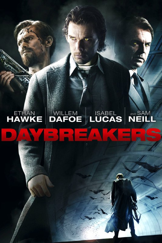 名称：嗜血破晓.Daybreakers.2009.双语字幕描述：曾经由人类主宰的社会如今变成了吸血鬼的天下，而仅存的人类被圈养起来成为制造新鲜血液的机器