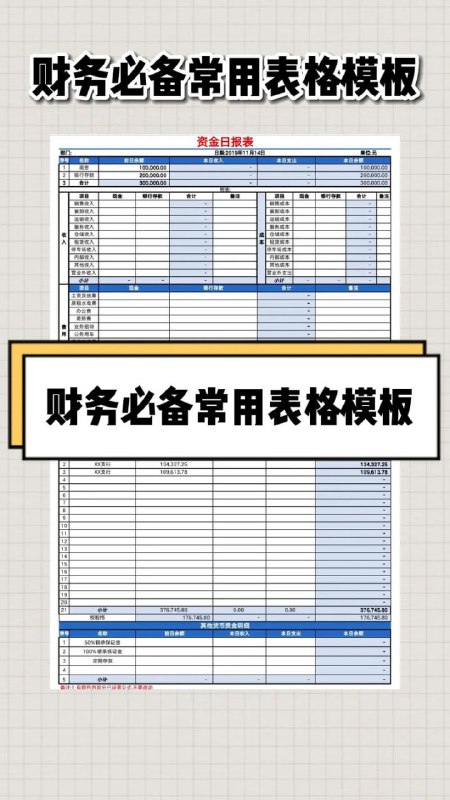 名称：📈200套专业财务表格描述：📈200套专业财务表格，专为财务工作者精心设计，覆盖预算管理、成本控制、财务分析、税务筹划等多个财务领域