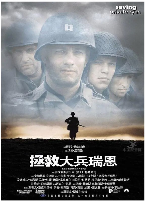 名称：[拯救大兵瑞恩][1998][国英双英内封字幕][4K HDR+4K原盘REMUX 杜比视界][143.2G].描述：瑞恩（马特•达蒙 Matt Damon饰 ）是二战期间的美国伞兵，被困在了敌人后方