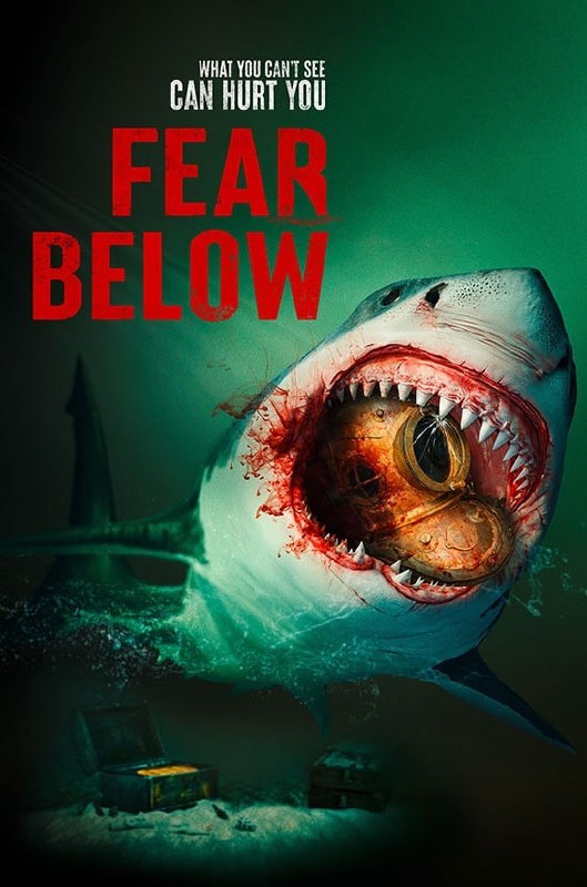 名称：深海恐惧 Fear Below (2025)描述：一群乌合之众的潜水员试图从河里打捞一辆沉没的汽车，却被一条极具攻击性的牛鲨阻挠了