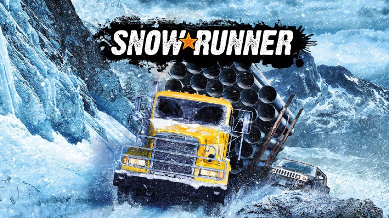 名称：PC驾驶竞速游戏《雪地奔驰 SnowRunner》 解压即玩描述：玩家可以驾驶强力载具，在顶级地形模拟器打造的极端户外环境中征服四方