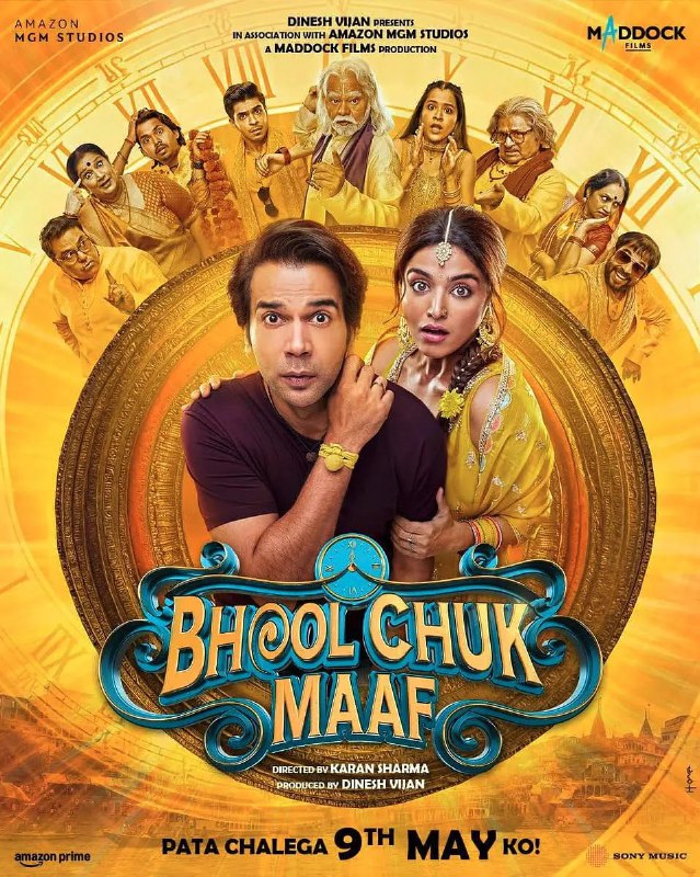 名称：爱在誓言遗忘时 Bhool Chuk Maaf (2025) 1080P描述：Ranjan，一个来自巴纳拉斯的小镇浪漫男孩，找到了一份政府工作，与Titli结婚，但忘记了他对湿婆神的誓言——直到他兑现诺言，才被困住