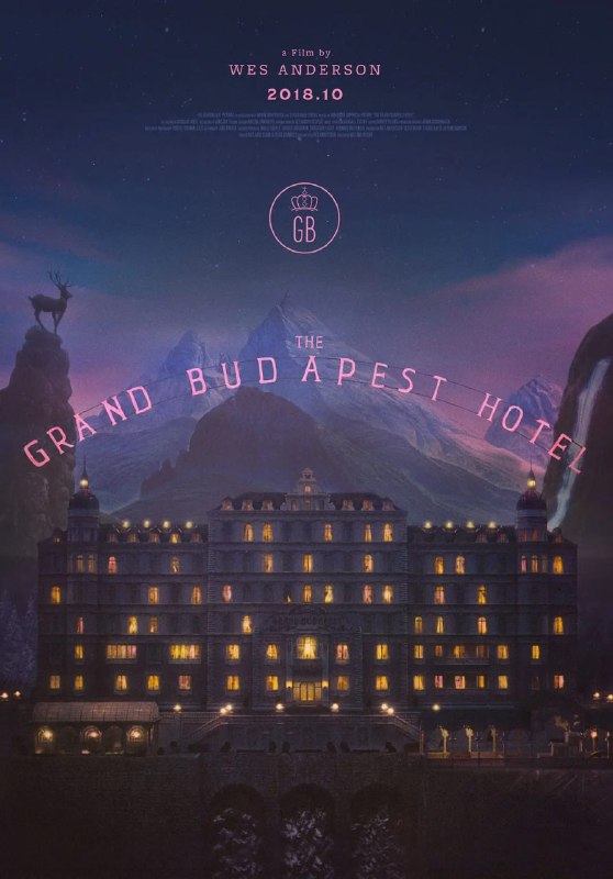 名称：布达佩斯大饭店 The Grand Budapest Hotel‎ (2014)描述：故事要从一位无名作家（裘德·洛 Jude Law 饰）说起，为了专心创作，他来到了名为“布达佩斯”的饭店，在这里，作家遇见了饭店的主人穆斯塔法（F·莫里·亚伯拉罕 F. Murray Abraham 饰），穆斯塔法邀请作家共进晚餐，席间，他向作家讲述了这座饱经风雨的大饭店的前世今生