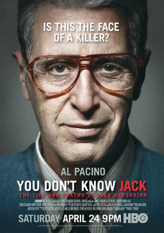 名称：死亡医生 You Don't Know Jack (2010)描述：头发花白的杰克·科沃基恩（阿尔·帕西诺 Al Pacino 饰）是美国密西根州一名备受争议的医生，在几十年的职业生涯中，他亲眼见过无数人为病痛所折磨，却求生不得，求死不能