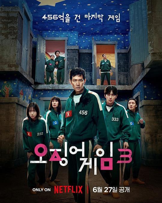 名称：鱿鱼游戏 第三季(2025)1080P NF 简中 【2.6GB/集】鱿鱼游戏3描述：反抗失败、挚友身亡、私下背弃