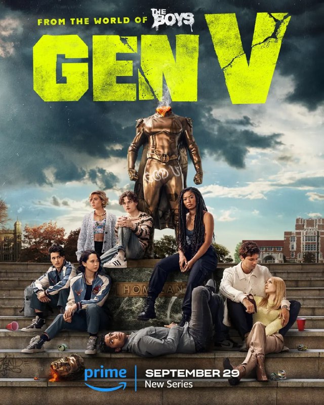 #夸克云盘联合投稿#夸克云盘发布频道资源名称：V世代 GEN V (2023) 2160p HDR DDP5.1 内封多国语 S01完结【黑袍纠察队衍生剧】【刮削】描述：又名: 黑袍纠察队衍生剧 / 第五世代 / 五号世代 / The Boys Spinoff  