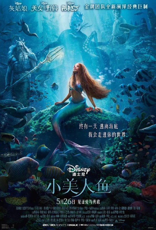 #夸克云盘联合投稿#夸克云盘发布频道资源名称：🔥小美人鱼 The Little Mermaid (2023)🔥4KHDR🔥简中描述：小美人鱼的剧情简介 · · · · · ·　　影片从家喻户晓的安徒生童话中汲取灵感，以天真、勇敢兼具反叛精神的美人鱼爱丽儿（海莉·贝利 Halle Bailey 饰）为主角