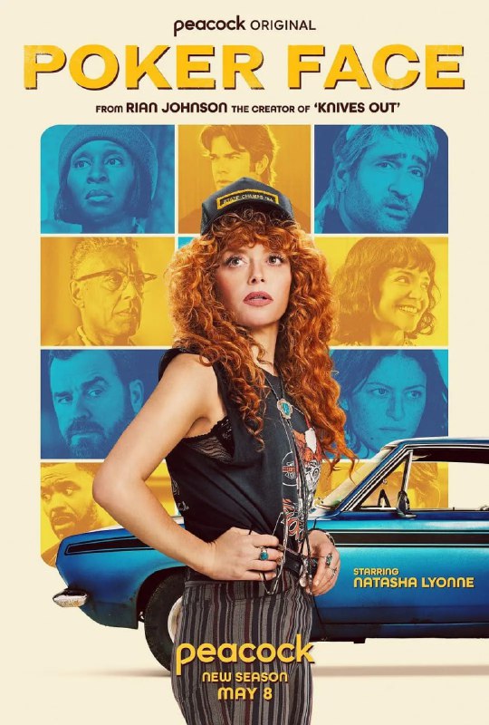 名称：扑克脸 第二季 Poker Face (2025) 美剧 【简中双语硬字幕】【更新10】描述：　“查理·凯尔再次踏上逃亡之路，在第二季中，我们将带领她一步步揭开一个又一个的谋杀谜团，”强森和里昂在一份联合声明中透露道