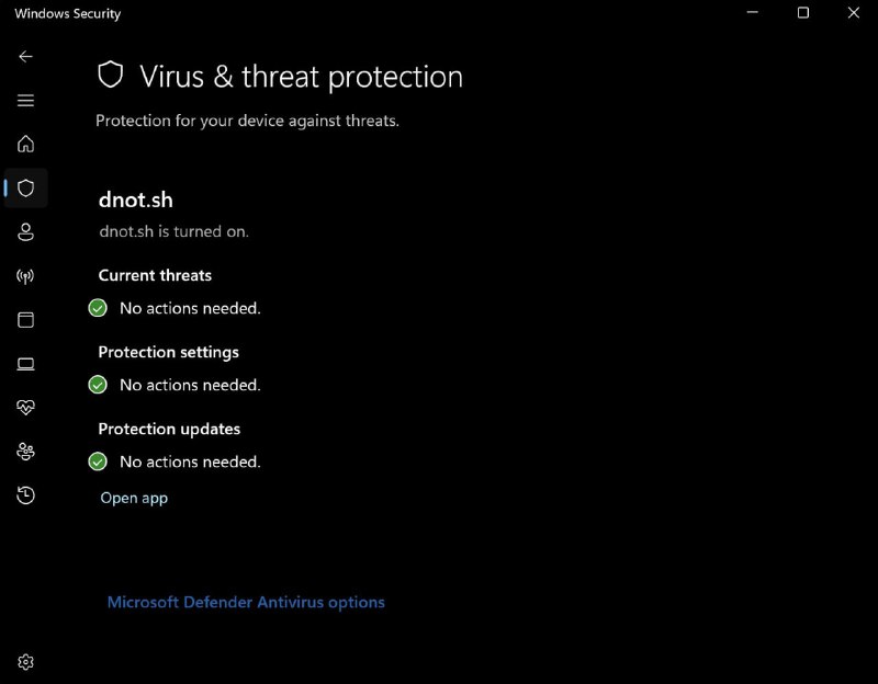 名称：defendnot - 禁用 Windows Defender描述：一个 Windows 工具，通过注册虚假杀毒软件信息禁用 Windows Defender