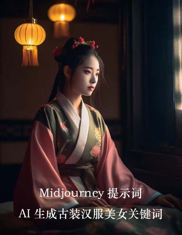 名称：Midjourney关键词-AI生成中国风古装汉服美女人像提示关键词描述：Midjourney关键词-AI生成中国风古装汉服美女人像提示关键词 夸克网盘资源下载链接：