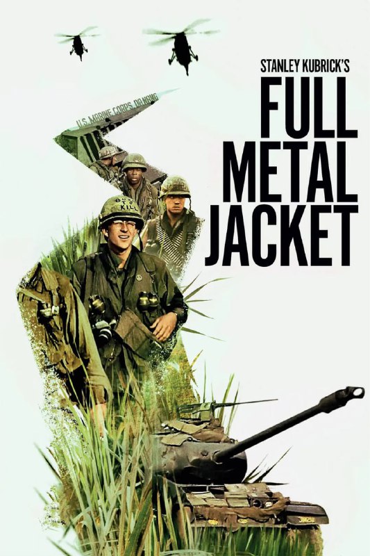 名称：全金属外壳 Full Metal Jacket (1987)描述：越战期间，美军大量征兵