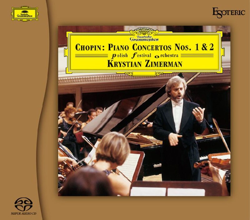 名称：肖邦 - 第一、二号钢琴协奏曲  SACD iso描述：Chopin - Piano Concertos Nos. 1 & 2 - Krystian Zimerman, Polish Festival Orchestra (2023)Esoteric ESSG-90270/1(SACD)肖邦 - 第一、二号钢琴协奏曲 - 克里斯蒂安·齐默尔曼与波兰节日乐团 (2023)链接：