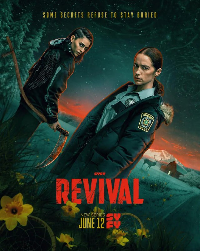 名称：复生Revival(2025)美剧 简中双语硬字幕【开播01】描述：《复生》是一部融合悬疑、惊悚与超自然元素的剧集，讲述了一个小镇在经历一场神秘事件后，部分死者离奇“复活”的故事