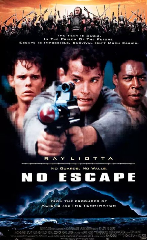 名称：捍卫时空战士 No Escape (1994) 2160P 中字描述：罗宾斯因暗杀他的将军而被判入狱，只有死后才能离开这座监狱