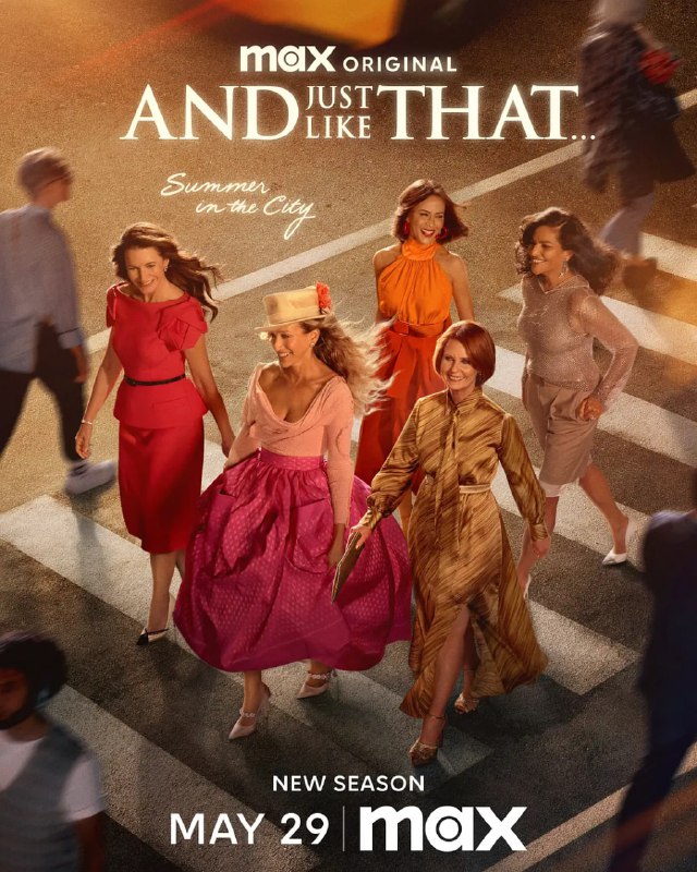 名称：就这样 第三季 And Just Like That(2025)美剧 简中硬字幕 【更新03】描述：《就这样... 第三季》继续聚焦凯莉(莎拉·杰茜卡·帕克饰)、米兰达(辛西娅·尼克松饰)和夏洛特(克里斯汀·戴维斯饰)三位闺蜜在50+人生阶段的爱情、事业与友谊