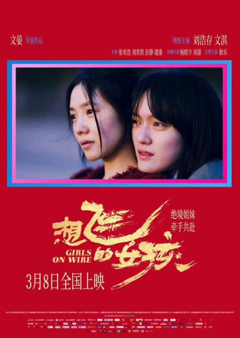 名称：[想飞的女孩][2025][国语中字][4K HQ高码 60FPS][19.6G].描述：影片讲述了一对表姐妹二十余年的成长与救赎：拼死逃离毒窟的田恬（刘浩存 饰）走投无路，前去寻找已决裂五年的表姐方笛（文淇 饰）